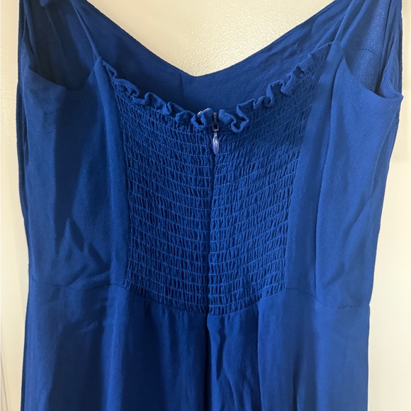 Reformation Blue Tie Dress - Picture 8 of 8